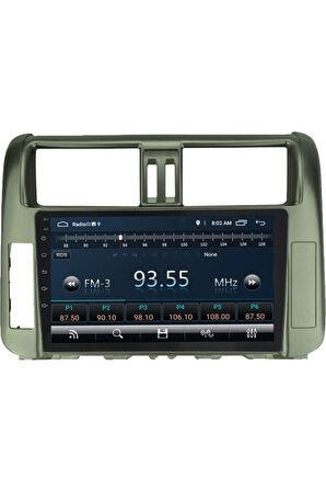 Toyota Land Cruıser Prado Android Carplay Navigasyon Multimedya Ekran Teyp 2gb Ram + 32G
