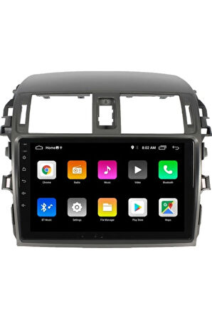 Toyota Corolla Android Carplay Navigasyon Multimedya Ekran Teyp 2gb Ram + 32GB HDD