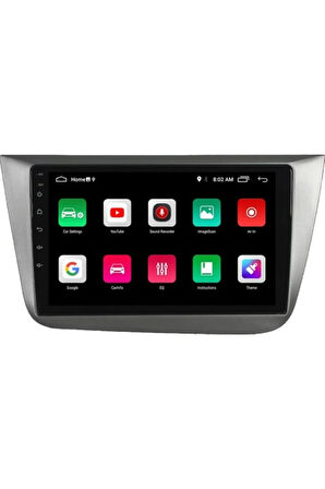 Seat Altea Android Carplay Navigasyon Multimedya QLED Ekran-2gb Ram