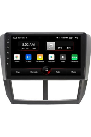 Subaru Impreza Android Carplay Navigasyon Multimedya Ekran Teyp 2gb Ram + 32GB HDD