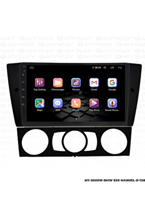 Myway Bmw E90 Android Multimedya 4gb Ram Carplay Navigasyon Ekran - Myway