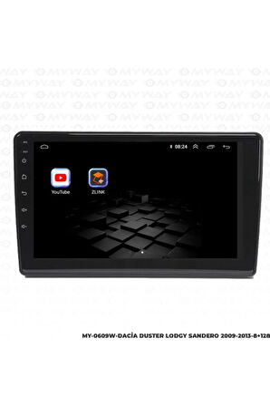 Myway Dacia Duster Android Multimedya 4gb Ram Carplay Navigasyon Ekran