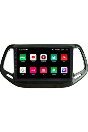 Jeep Compass Android Carplay Navigasyon Multimedya Ekran Teyp 2gb Ram + 32GB HDD
