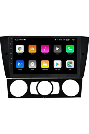 Bmw E90 Manuel Android Carplay Navigasyon Multimedya Ekran Teyp 2gb Ram + 32GB HDD