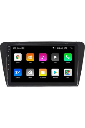 Skoda Octavia Android Carplay Navigasyon Multimedya QLED Ekran-2gb Ram