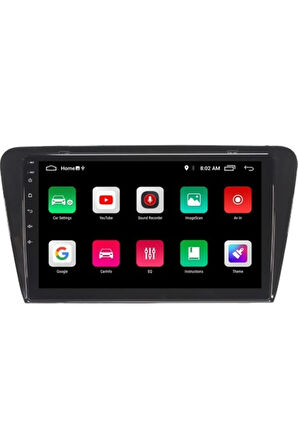 Skoda Octavia Android Carplay Navigasyon Multimedya QLED Ekran-2gb Ram
