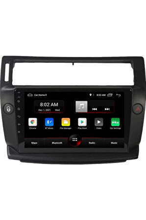 Citroen C4 Android Carplay Navigasyon Multimedya Ekran Teyp 2gb Ram + 32GB HDD