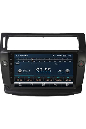 Citroen C4 Android Carplay Navigasyon Multimedya Ekran Teyp 2gb Ram + 32GB HDD