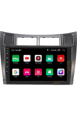 Toyota Yaris Android Carplay Navigasyon Multimedya Ekran Teyp 2gb Ram + 32GB HDD