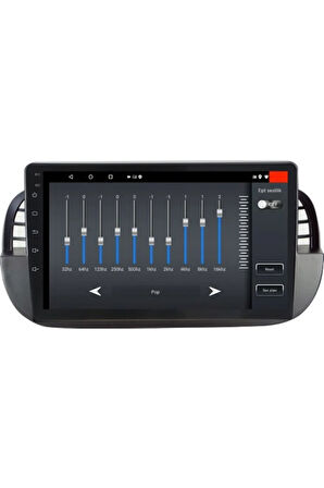 Fiat 500 Android Carplay Navigasyon Multimedya Ekran Teyp 2gb Ram + 32GB HDD