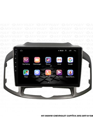 Myway Chevrolet Captiva Android Multimedya 4gb Ram Carplay Navigasyon Ekran