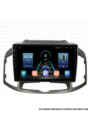 Myway Chevrolet Captiva Android Multimedya 4gb Ram Carplay Navigasyon Ekran