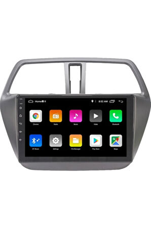 Suzuki S Cross Uyumlu  Carplay Navigasyon Multimedya Ekran Teyp 2gb Ram + 32GB HDD