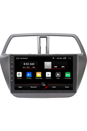 Suzuki S Cross Uyumlu  Carplay Navigasyon Multimedya Ekran Teyp 2gb Ram + 32GB HDD