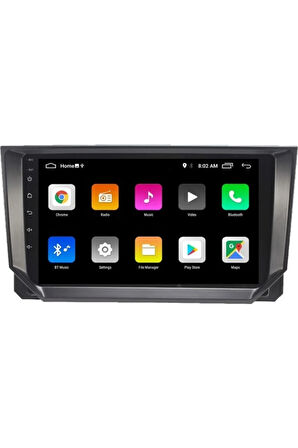 Seat Ibiza Android Carplay Navigasyon Multimedya QLED Ekran-2gb Ram