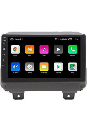 Jeep Wrangler Android Carplay Navigasyon Multimedya Ekran Teyp 2gb Ram + 32GB HDD