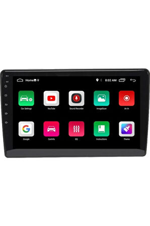 Fiat 500L Android Carplay Navigasyon Multimedya Ekran Teyp 2gb Ram + 32GB HDD