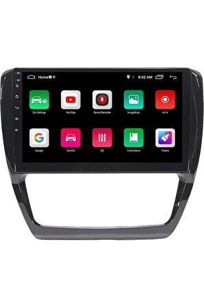 Volkswagen Jetta Android Carplay Navigasyon Multimedya Ekran Teyp 2gb Ram + 32GB HDD