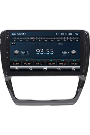 Volkswagen Jetta Android Carplay Navigasyon Multimedya Ekran Teyp 2gb Ram + 32GB HDD