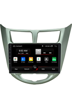 Hyundaı Accent Blue Android Carplay Navigasyon Multimedya Ekran Teyp 2gb Ram + 32GB HDD