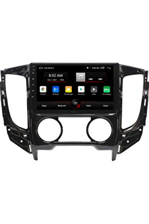 Mıtsubıshı L200 Android Carplay Navigasyon Multimedya Ekran Teyp 2gb Ram + 32GB HDD