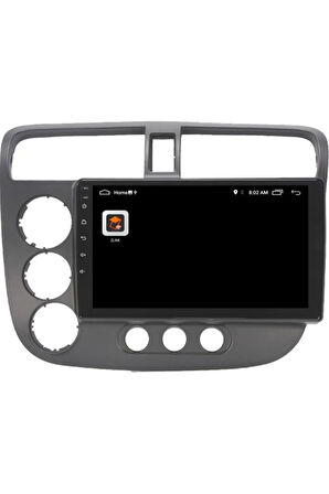 Honda V-Tech 2 Android Carplay Navigasyon Multimedya Ekran Teyp 2gb Ram + 32GB HDD