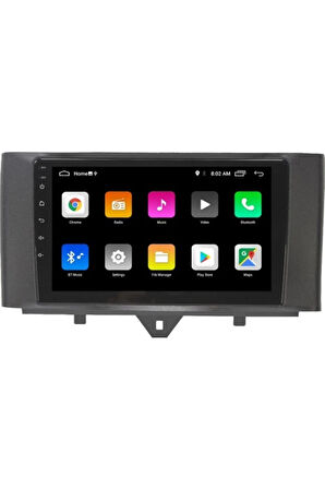 Smart Fortwo Android Carplay Navigasyon Multimedya QLED Ekran-2gb Ram