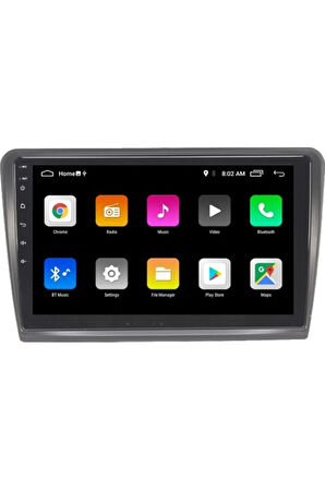 Skoda Super B Android Carplay Navigasyon Multimedya QLED Ekran-2gb Ram