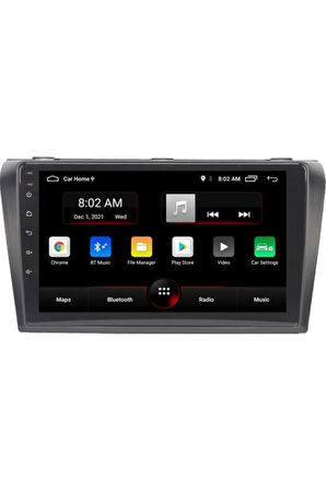 Mazda 3 Android Carplay Navigasyon Multimedya Ekran Teyp 2gb Ram + 32GB HDD