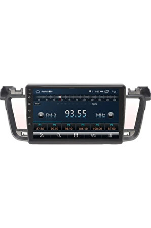 Peugeot 508 Android Carplay Navigasyon Multimedya QLED Ekran-2gb Ram