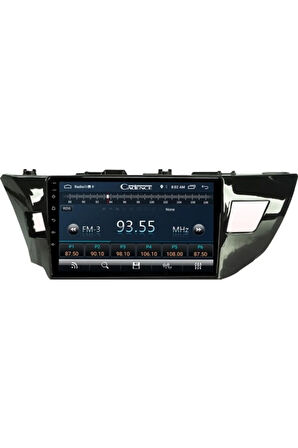 Toyota Levın Black Android Carplay Navigasyon Multimedya Ekran Teyp 2gb Ram + 32GB HDD