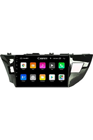 Toyota Levın Black Android Carplay Navigasyon Multimedya Ekran Teyp 2gb Ram + 32GB HDD
