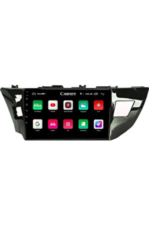 Toyota Levın Black Android Carplay Navigasyon Multimedya Ekran Teyp 2gb Ram + 32GB HDD