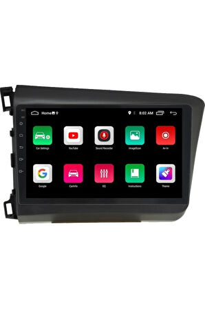 Honda Cıvıc Fb7 Android Carplay Navigasyon Multimedya Ekran Teyp 2gb Ram + 32GB HDD