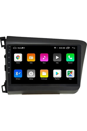 Honda Cıvıc Fb7 Android Carplay Navigasyon Multimedya Ekran Teyp 2gb Ram + 32GB HDD