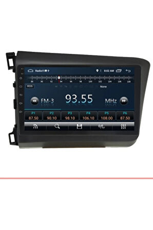 Honda Cıvıc Fb7 Android Carplay Navigasyon Multimedya Ekran Teyp 2gb Ram + 32GB HDD