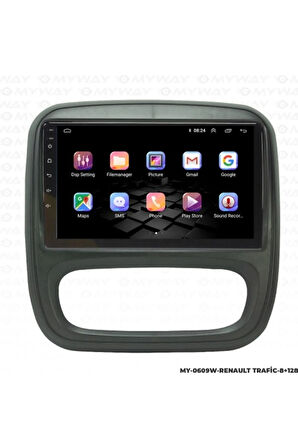 Myway Renault Trafic Android Multimedya 4gb Ram Carplay Navigasyon Ekran - Myway