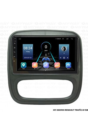 Myway Renault Trafic Android Multimedya 4gb Ram Carplay Navigasyon Ekran - Myway