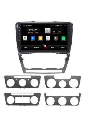 Skoda Octavia Android Carplay Navigasyon Multimedya QLED Ekran-2gb Ram