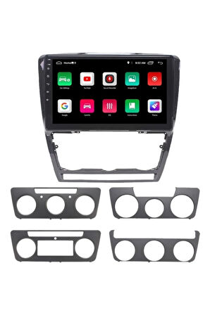 Skoda Octavia Android Carplay Navigasyon Multimedya QLED Ekran-2gb Ram