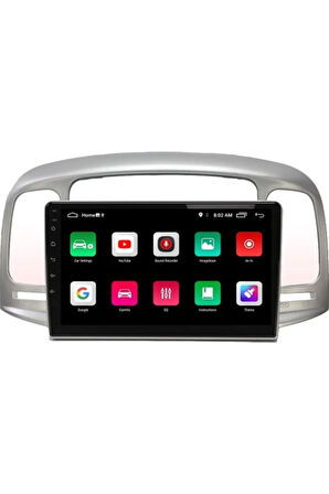 Hyundai Accent Era Android Carplay Navigasyon Multimedya Ekran Teyp 2gb Ram + 32GB HDD