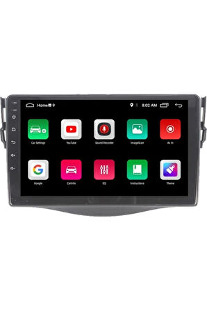 Toyota Rav 4 Android Carplay Navigasyon Multimedya Ekran Teyp 2gb Ram + 32GB HDD