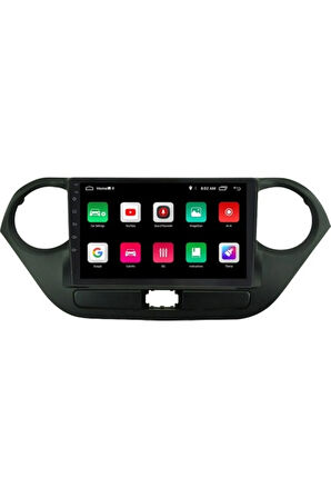 Hyundai I10 Android Carplay Navigasyon Multimedya Ekran Teyp 2gb Ram + 32GB HDD