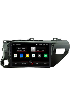 Toyota Hılux Android Carplay Navigasyon Multimedya Ekran Teyp 2gb Ram + 32GB HDD