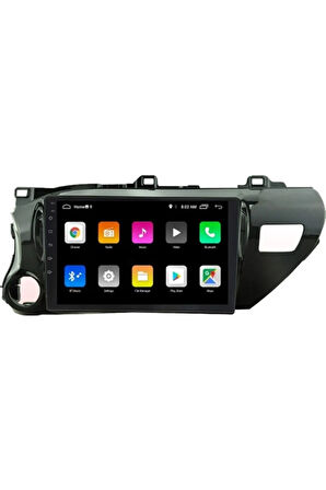 Toyota Hılux Android Carplay Navigasyon Multimedya Ekran Teyp 2gb Ram + 32GB HDD