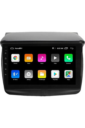 Mıtsubıshı L200 Android Carplay Navigasyon Multimedya Ekran Teyp 2gb Ram + 32GB HDD