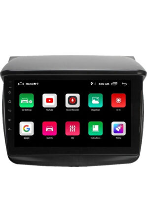 Mıtsubıshı L200 Android Carplay Navigasyon Multimedya Ekran Teyp 2gb Ram + 32GB HDD
