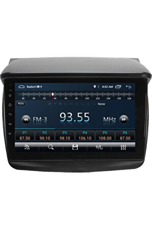Mıtsubıshı L200 Android Carplay Navigasyon Multimedya Ekran Teyp 2gb Ram + 32GB HDD