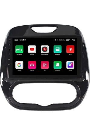 Renault Captur Android Carplay Navigasyon Multimedya QLED Ekran-2gb Ram