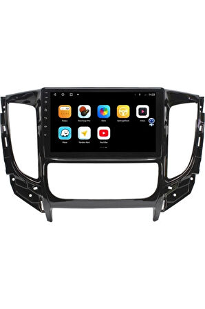 Mıtsubıshı L200 Android Carplay Navigasyon Multimedya Ekran Teyp 2gb Ram + 32GB HDD